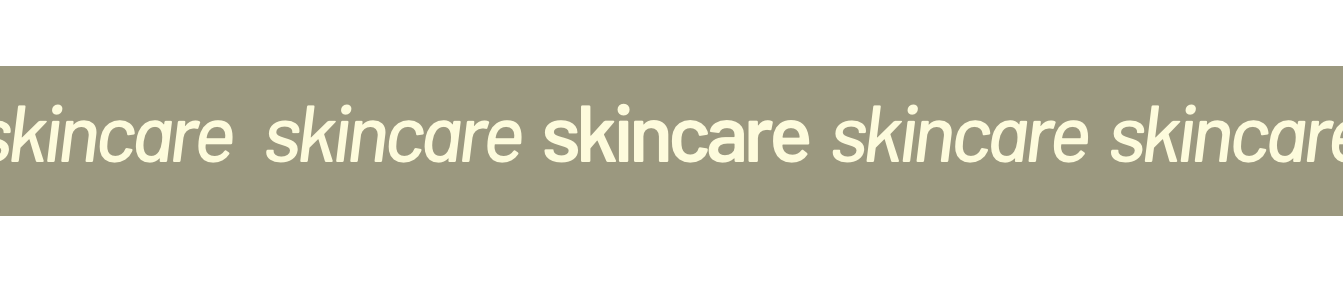 Skincare